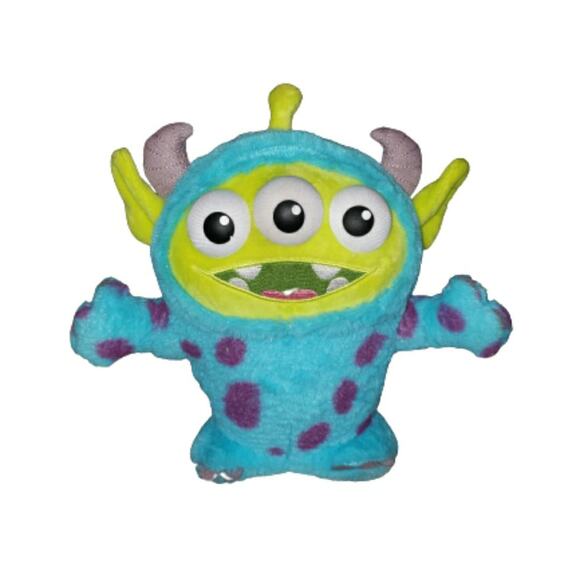 Disney Pixar Toy Story Alien Remix Dressed As Sully Monsters Inc  Plush - Picture 1 of 4